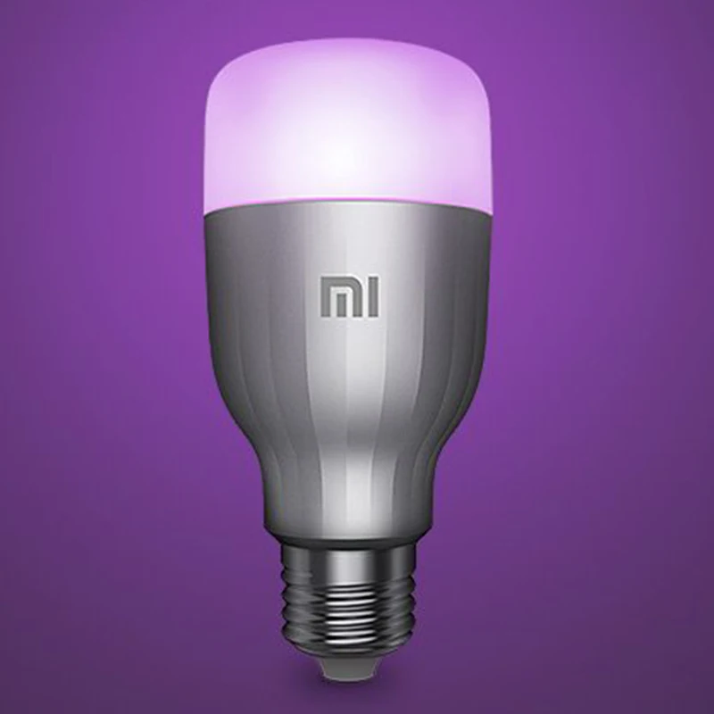Умная Светодиодная лампа Xiaomi Mi глобальная версия 10 Вт 800 люмен умный телефон Mijia