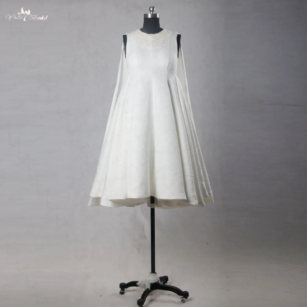 RSW1066 Yiaibridal с принтом атласные ювелирные изделия вырез без рукавов Короткие