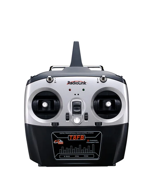

RadioLink T8FB 2.4GHz 8ch RC Transmitter R8EF Receiver Combo Remote Control for RC Helicopters DIY RC Quadcopter Plane F18738/9