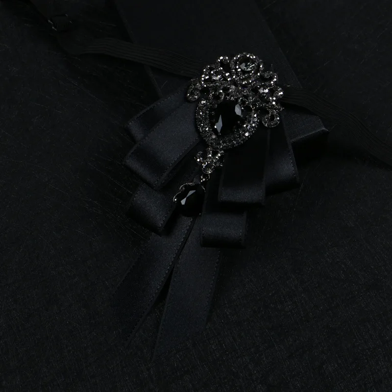 Модная Высококачественная Корейская версия голубого галстука бабочки галстук