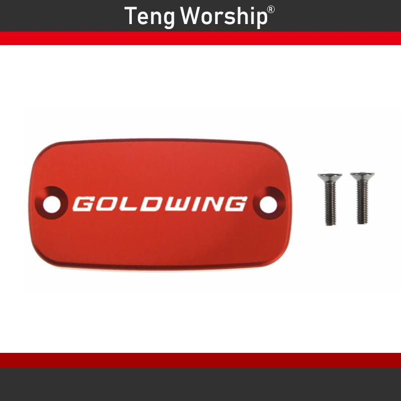 Aluminum Motorcycle Brake Fluid Fuel Reservoir Tank Cover Cap FOR HONDA Goldwing 1500 88-00 1800 01-12 Valkyrie 97-03 | Автомобили и