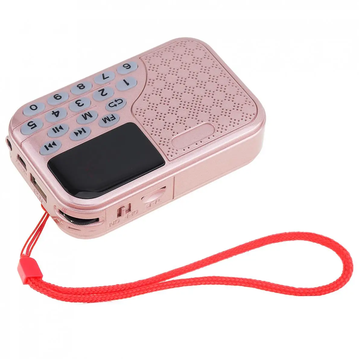 E55 Портативный радио мини аудио карта Динамик FM USB TF карты MP3 музыкальный плеер с 3 5