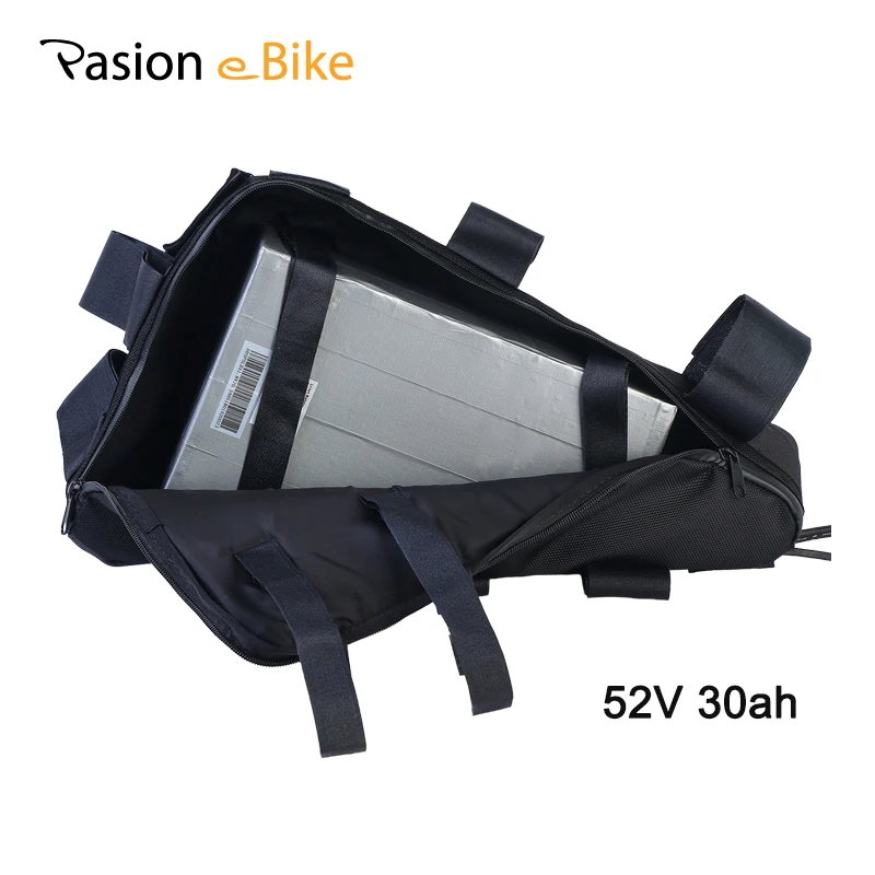 PASION E BIKE 52V 30ah треугольная батарея 52V литиевая батарея для электровелосипеда E Bike 30ah 52V