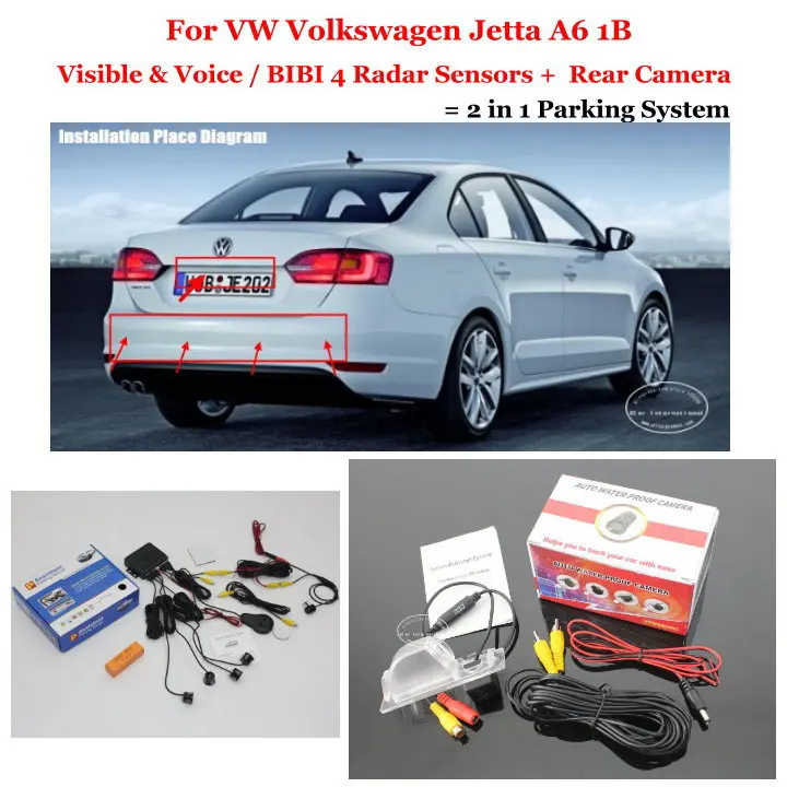 Датчики парковки для VW Volkswagen Jetta A6 1B 2011 2012 2013 2014 датчик заднего вида система