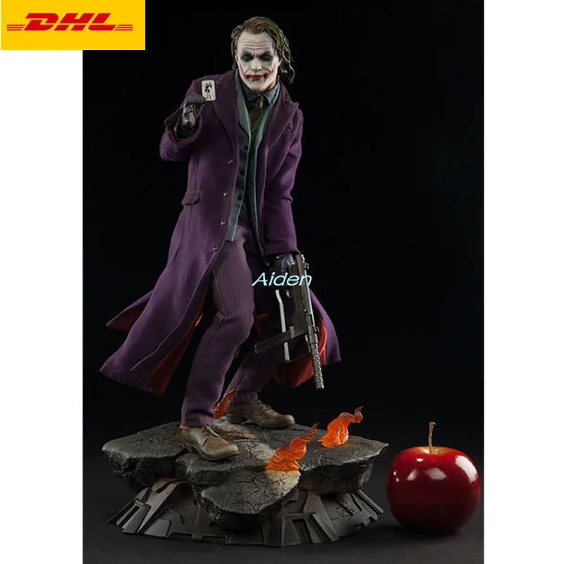 Красный 1" статуя Темного рыцаря Megamind Joker бюст Mr. J полноразмерный портрет PF Injustice League GK фигурка игрушка коробка 48 см B965 - Цвет: Красный