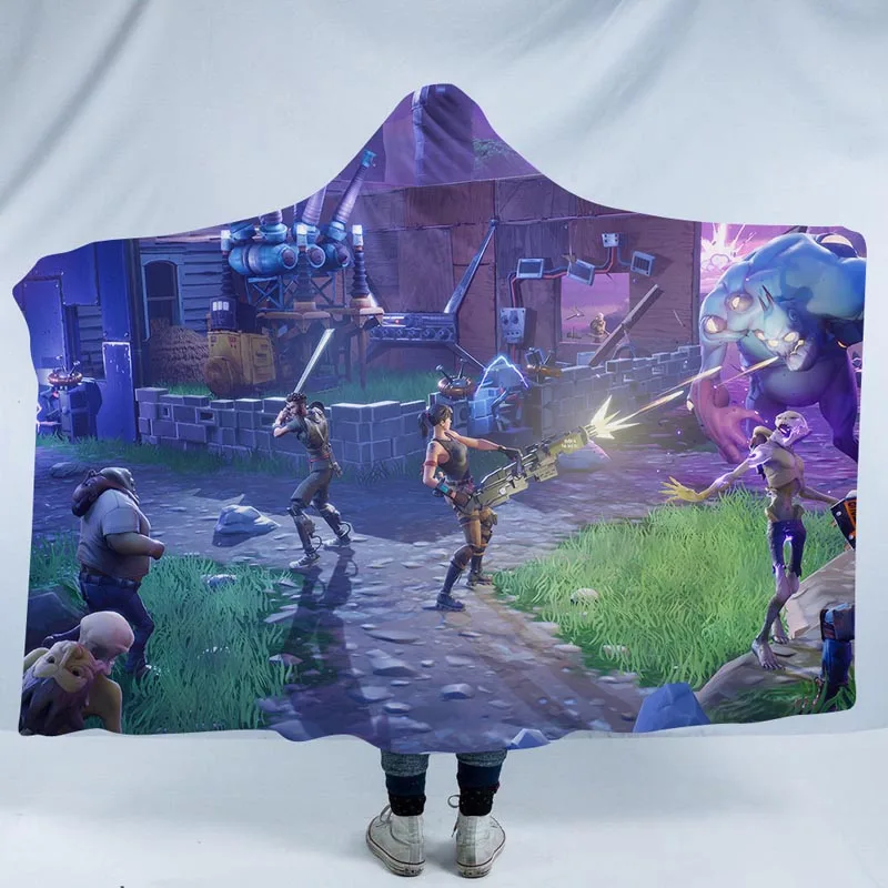 Горячая игра Battle Royale высокое качество косплей плащ с капюшоном унисекс на