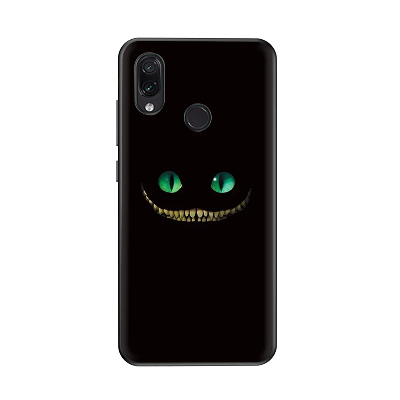 B2 Alice in Wonderland Cheshire Cat Silicone phone case for Xiaomi Redmi 4A 4X 5 6A Pro 7 GO Note 5 6 7 8 Pro 7A K20 Pro - Цвет: B2