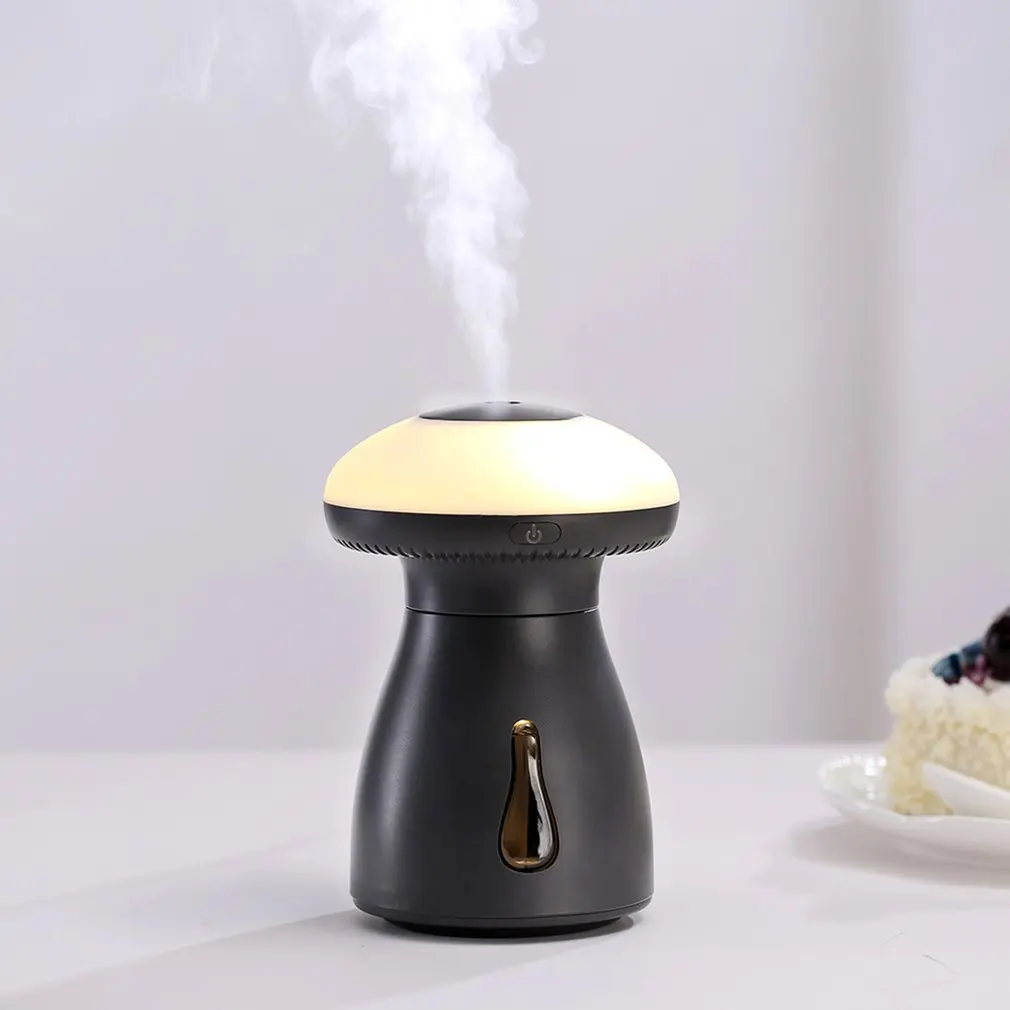 Мини USB 460 мл ультразвуковой увлажнитель в форме гриба воздуха Арома эфирные