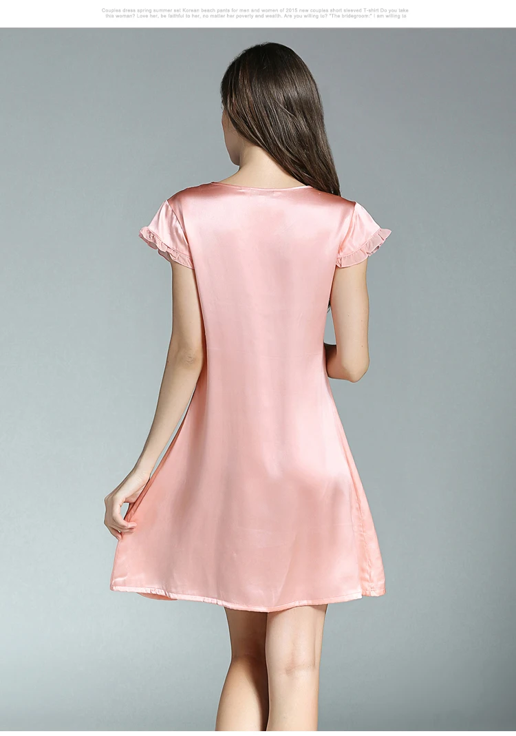 Оптовая продажа Высококачественная женская ночная рубашка D33123 женское летнее