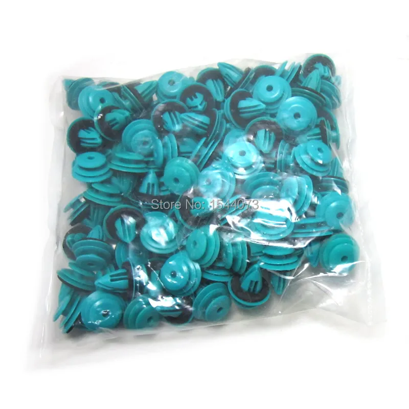 

100Pcs Car Auto fastener Vehicle Bumper Clips Retainer Fastener Rivet Door Panel Fender Liner For Audi For BMW For Honda