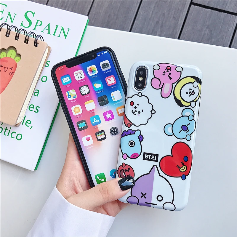 Sdreefge IMD Мультяшные Забавные Животные ТПУ мягкий чехол для телефона iphone XS MAX X XR 8 6s 6