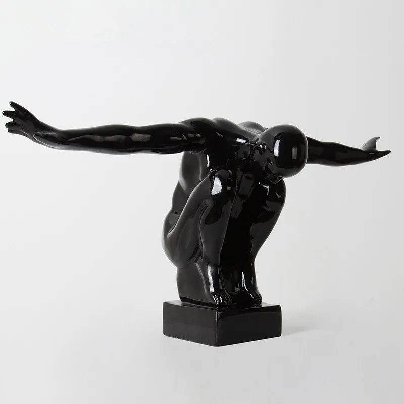 Крылья человек мышление планшетом для Дома Офиса стильное украшение гостиной