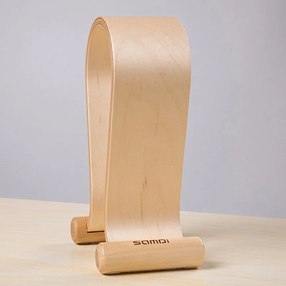 Samdi деревянная универсальная подставка для наушников стойка вешалка Настольный