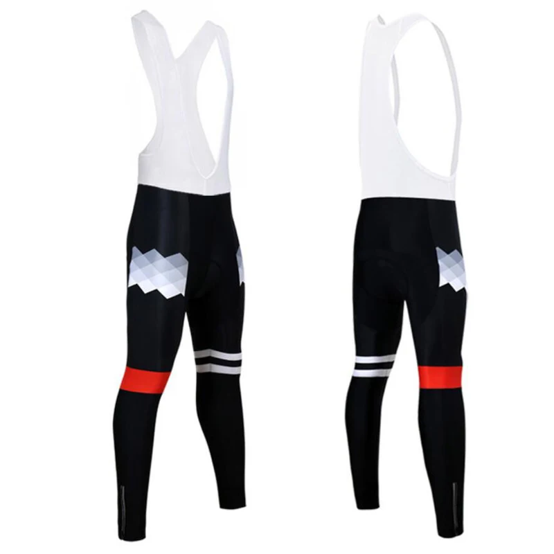 Bib Pants Мужские летние дышащие штаны для велоспорта Coolmax с 3D гелевой подкладкой, быстросохнущие велосипедные колготки для гонок, шоссейных велосипедов, велосипедные брюки MTB - Цвет: Bib Pants