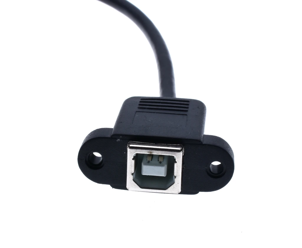 USB 2 0 Тип B папа к женскому M/F УДЛИНИТЕЛЬ данных кабель Панель Крепление для