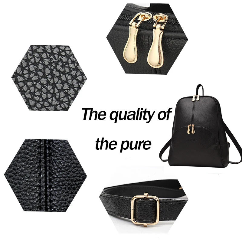 Женский рюкзак Nevenka кожаные рюкзаки с мягкой спинкой брендовая сумка в стиле