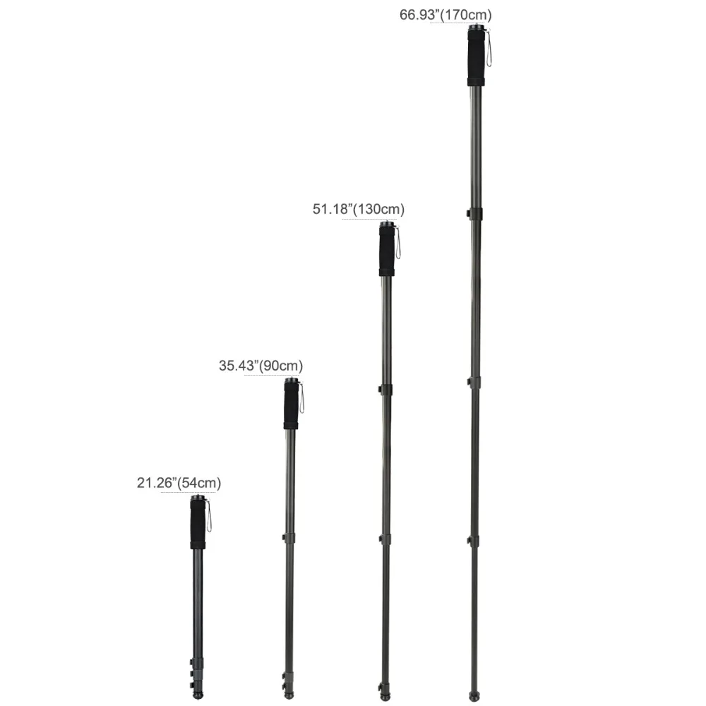 K &amp F Concept MP2624 легкий монопод 67 &quot/171 см портативный профессиональный Трипод для