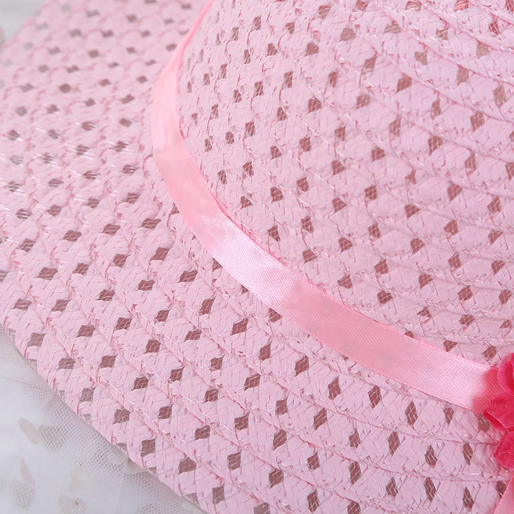 SAGACE хлопковая детская шапка летняя разноцветная милая шляпка от солнца с цветком