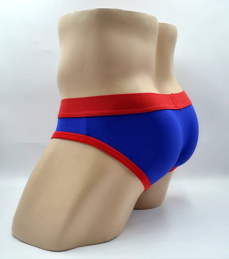 2017 New Arrive Cartoon Superman Men's Briefs 100% Cotton Sexy Mens Underpants Fashion Underwear Size M-XL |