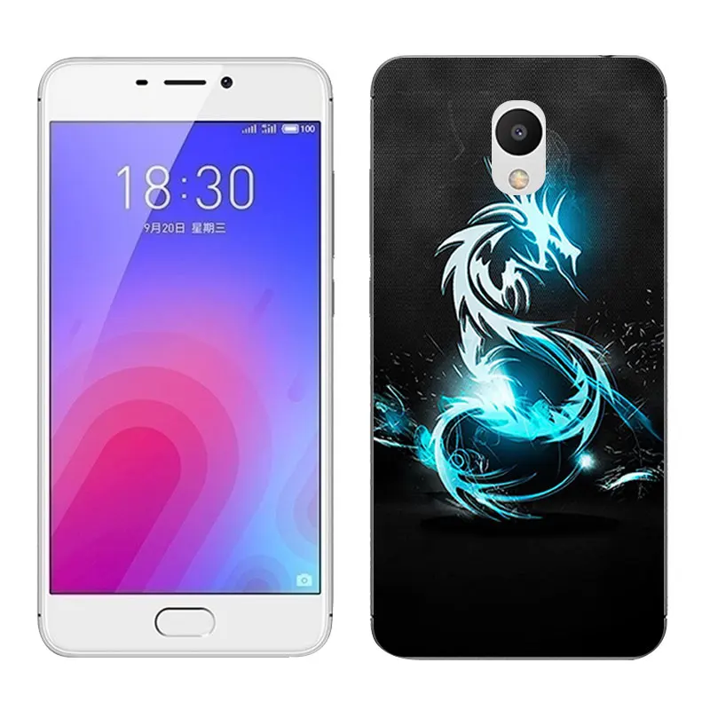 Мягкий силиконовый чехол для Meizu M6 Mini 5 2 дюйма|Бамперы| |