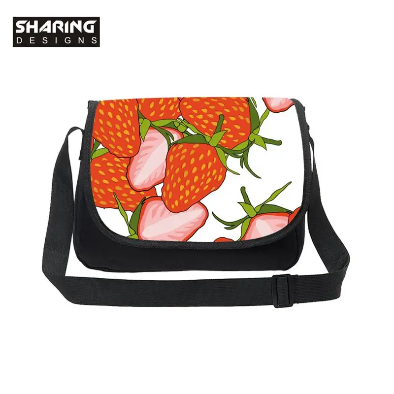 Женская сумка-почтальонка с принтом на одно плечо | Багаж и сумки