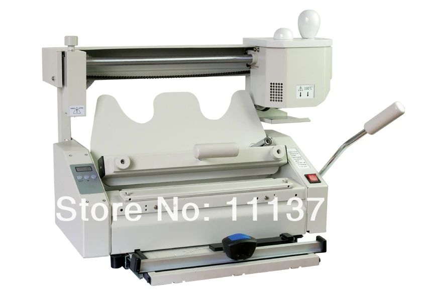 Rongda JB-4 маленький рабочий стол вручную установлен пластик книги связывания