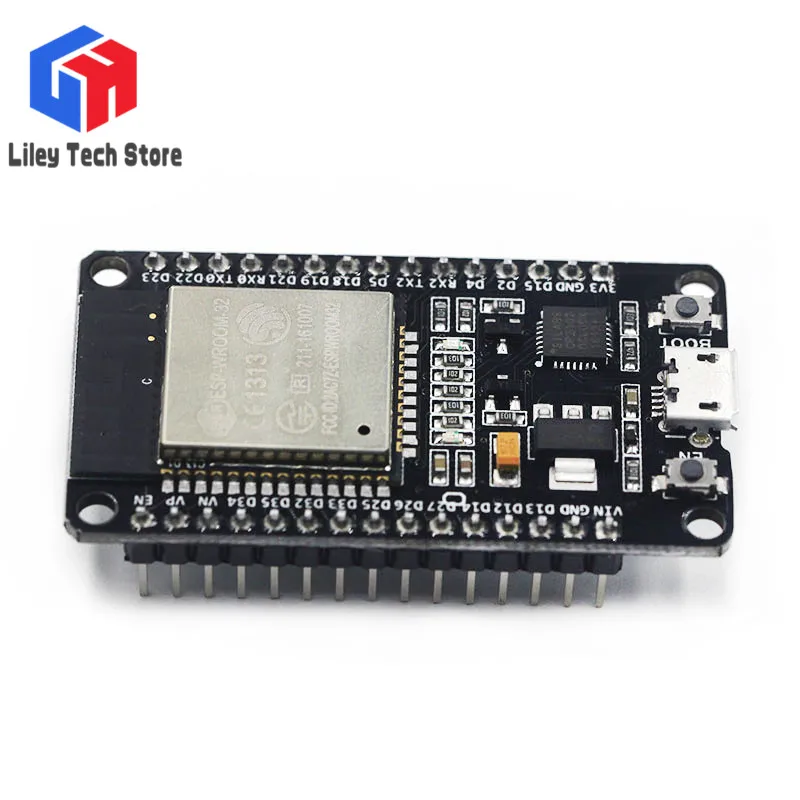 ESP32 Совет по развитию Wi-Fi + Bluetooth ультра-низкое энергопотребление двухъядерный ESP-32