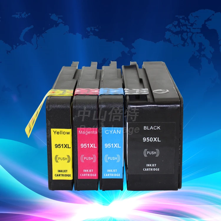

INK WAY 5 PCS Replacement Ink Cartridges for HP 950 XL 951 XL use for HP OfficeJet Pro 8610 8600 8620 8630 8100 251dw