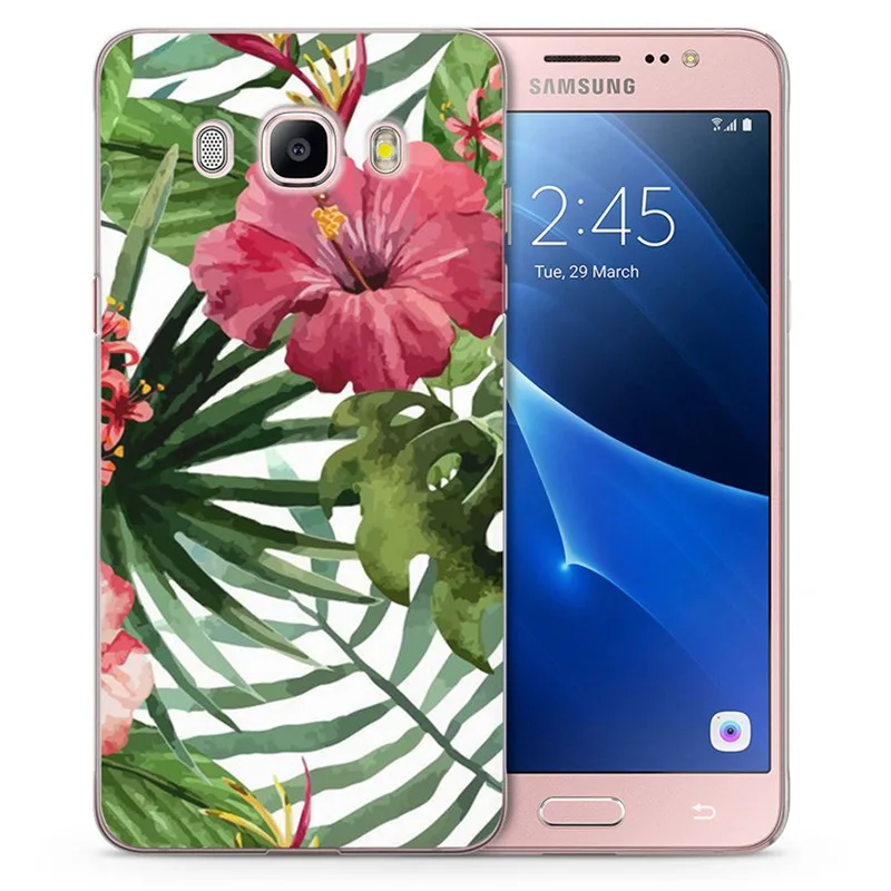 Роскошные чехлы для телефонов с цветочным узором Samsung Galaxy J1 J2 J3 J5 J7 prime J120 J320 J330 J530F
