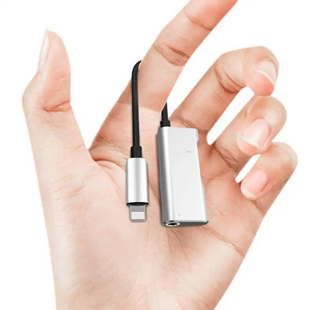 Кабель серебряный черный 8 Женский аудио адаптер контактный разъем для наушников