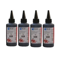 4 black dye ink 100ml refill ink kit for hp deskjet 1000 1050 1050a 1510 2000 2050 2050a 3000 3050 122 ink cartridge and ciss