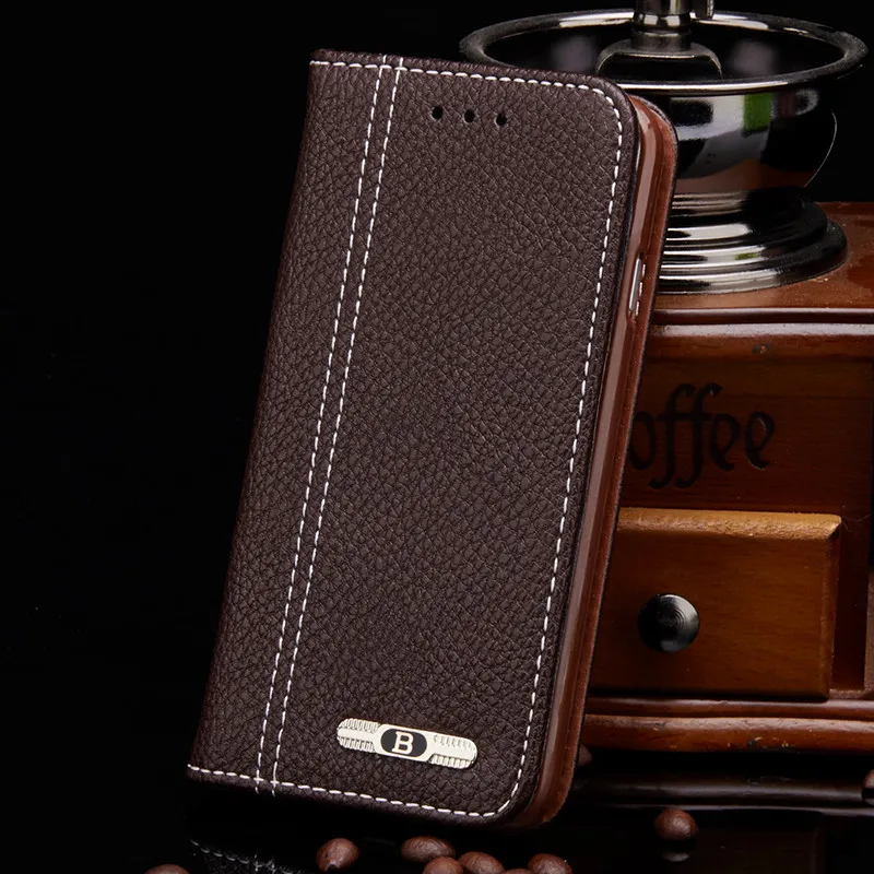 Чехол для телефона S6 Edge Plus для Samsung Galaxy Plus из кожи с откидной крышкой и карманом на крышку.