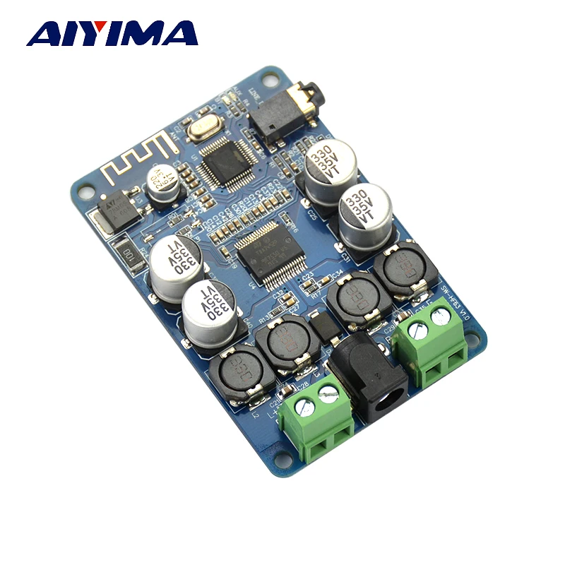 

AIYIMA TDA7492P Bluetooth усилитель плата 25Wx2 стерео усилитель мощности Динамики Модифицированная музыка мини домашний аудио усилитель DIY