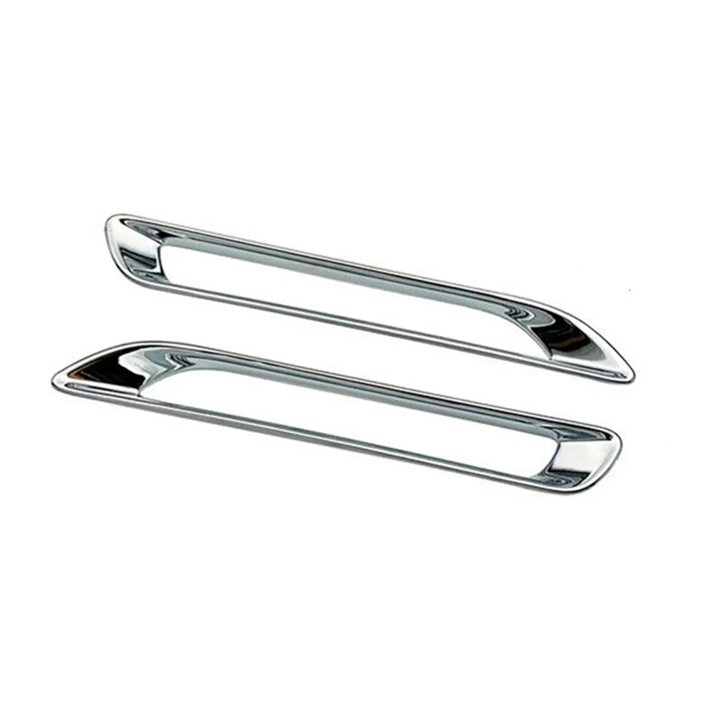 2Pcs Rear Fog Light Lamp Cover ABS Chrome Trim Strip Garnish For 2019 Toyota RAV4 Car Frame Sticker | Автомобили и мотоциклы
