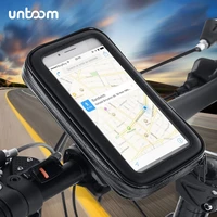 waterproof bicycle cell phone holder motorcycle handlebar bag case for iphone xs xr x 8 7plus bike phone mount for samsung s9 s8