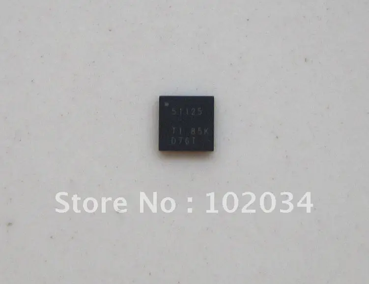 

100% New 51125 TPS51125RGER QFN 24pins Power IC Chip (TPS51125 ) Connector