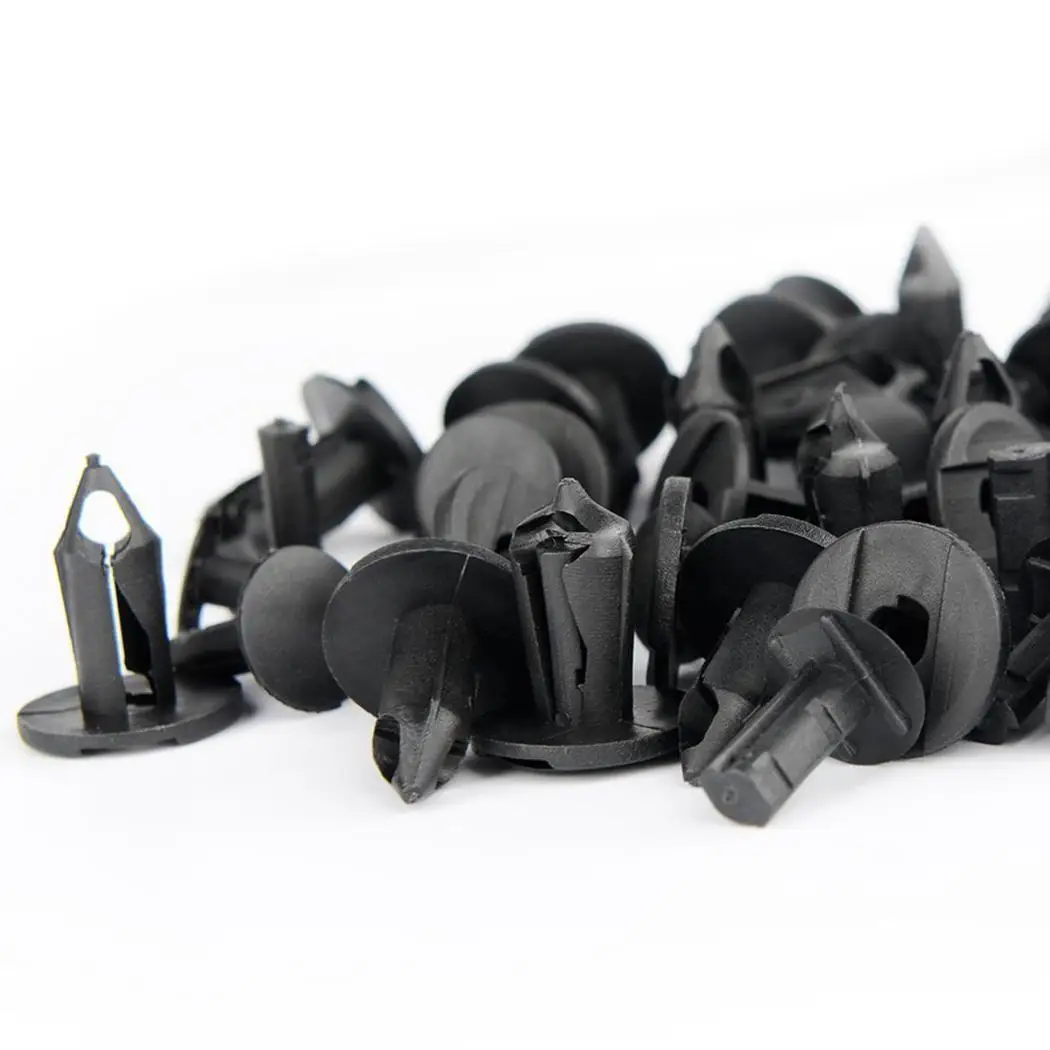 Автомобильный толчок нейлоновый бампер Крепеж заклепки дроссельные зажимы 40