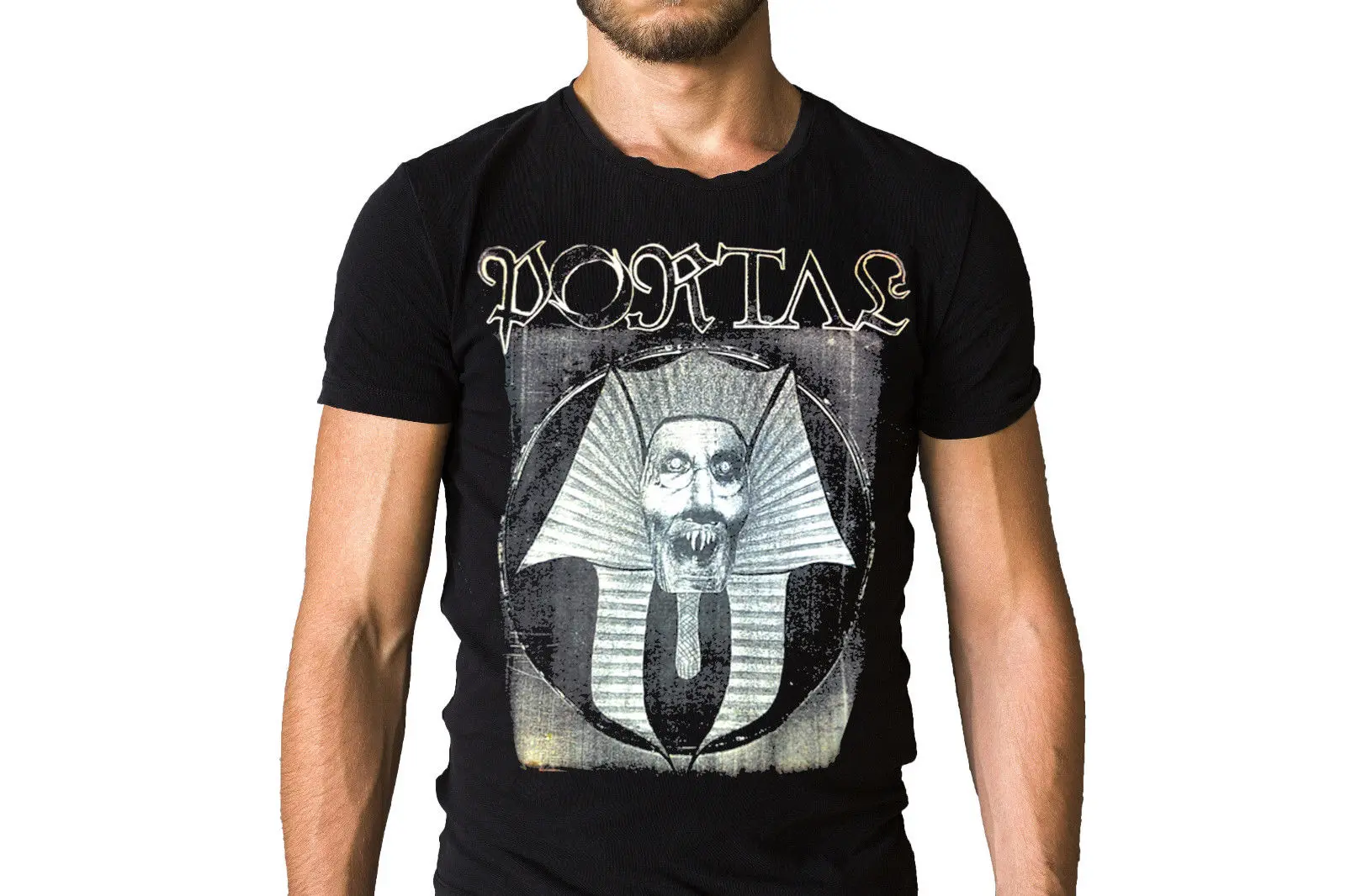 Portal Egyptian Tomb T Shirt 2018 Новая мужская футболка из чистого хлопка с короткими рукавами