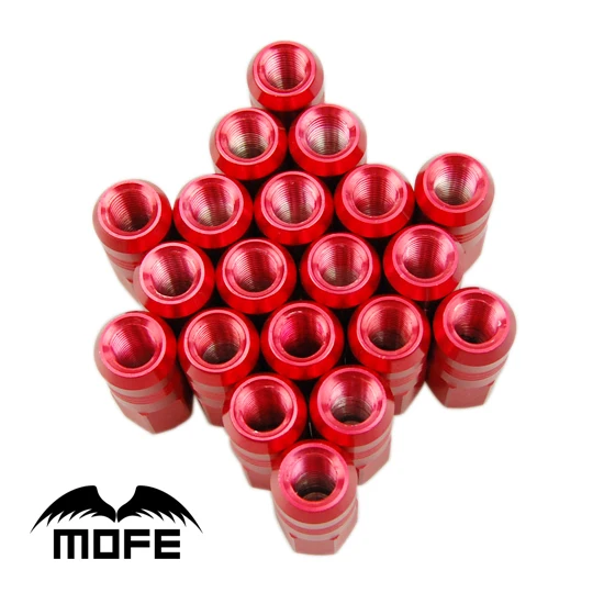 Горячая Распродажа MOFE Racing алюминиевые оригинальные Колесные гайки с логотипом M12