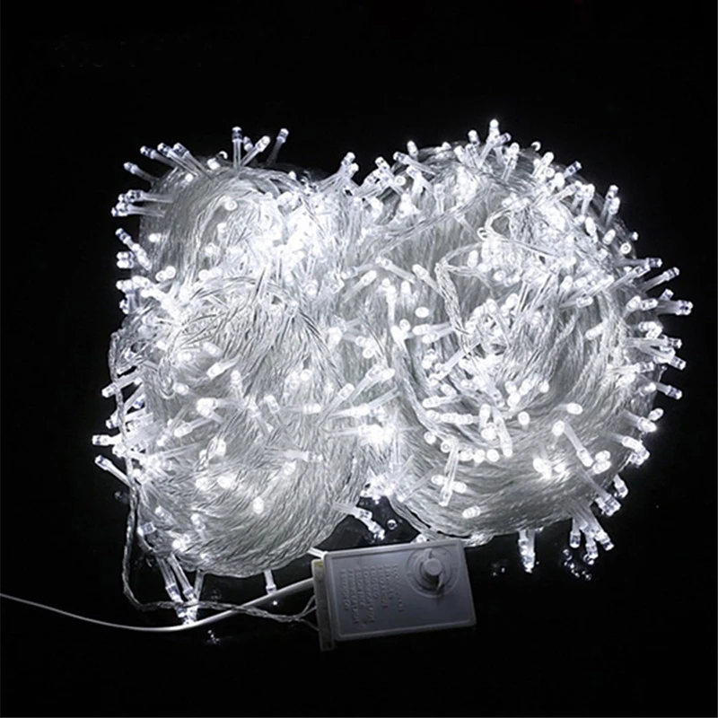 50 м 400 светодиодов светодиодные гирлянды сказочные праздничные Уличные