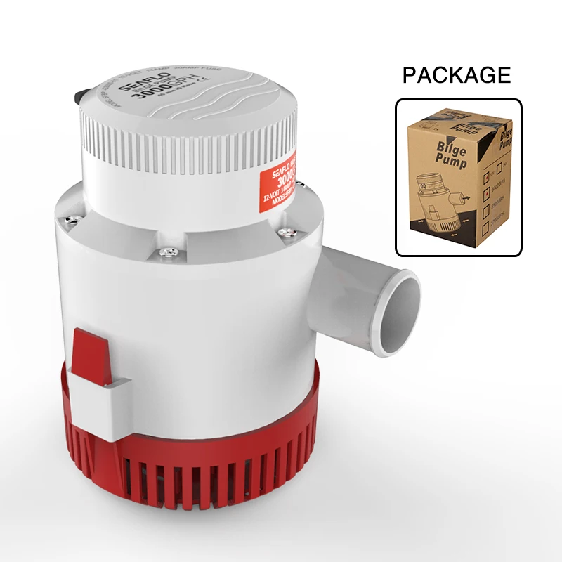 Насос морской воды SEAFLO 3000 GPH RV погружной насос для морского Каяка|gph pump|seaflo water pumpboat