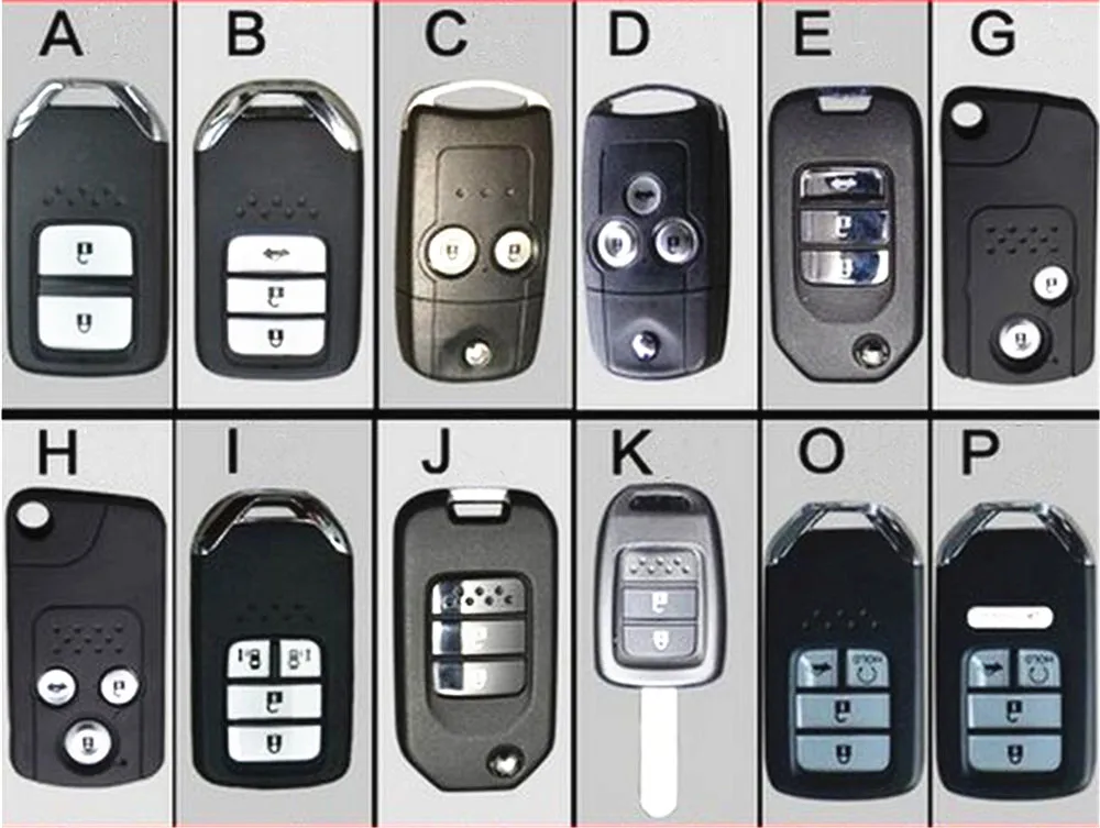 Оригинальные кожаные корпусы для ключей зажигания чехол сумка Honda Brio ясность HR V