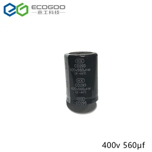 Frequency inverter high quality 400V 470UF 35x45 aluminum electrolytic capacitor