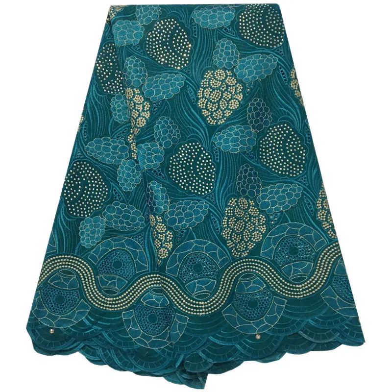 Африканское вино хлопковое кружево швейцарская вуаль ткань высокого качества в