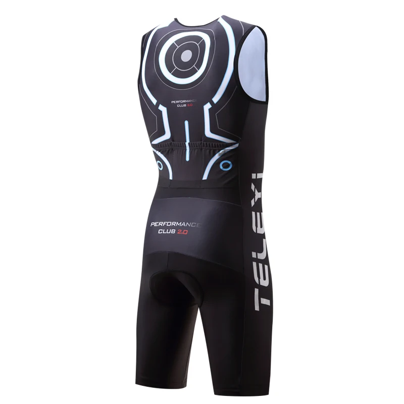 Триатлон teleyi мужской комбинезон скоростной трикостюм Ropa Ciclismo Maillot Pro цельная одежда для триатлона майки для велоспорта