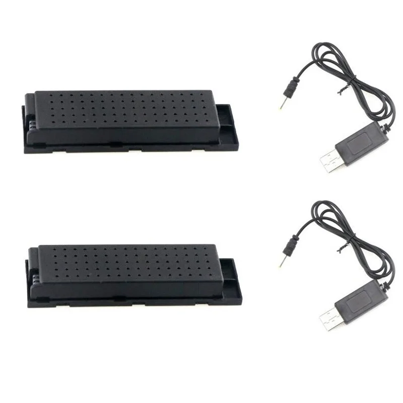 2 шт./лот Batter JJRC H47 RC Quadcopter запасные части lipo батарея 3 7 V 500mAh + USB зарядное устройство