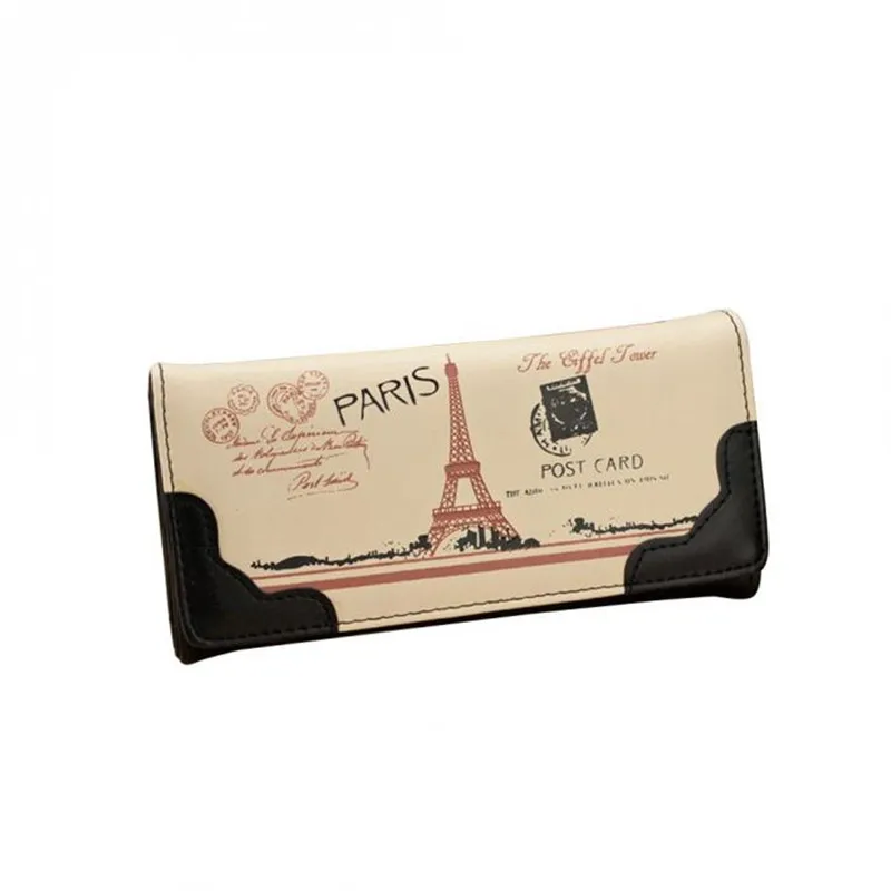 Кошелек женский длинный с бабочкой и башней|purse female|woman wallet butterflylong purse |
