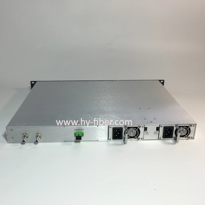 CATV 1310 нм волоконно оптический передатчик мощности 6 мВт (дБм) SC/APC волоконный порт