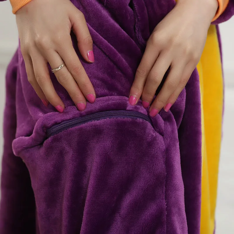 Дропшиппинг Для женщин Onesie Spyro Драконья Пижама мужчин взрослых Фиолетовый