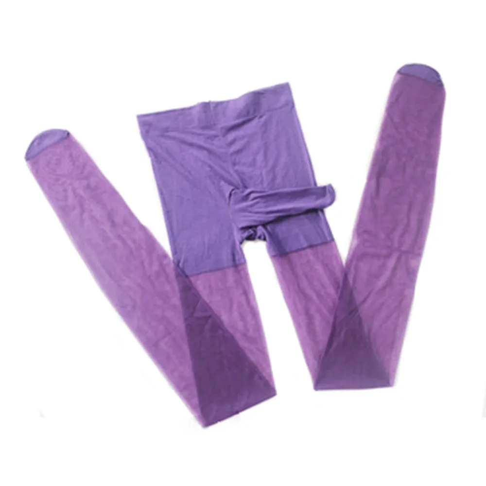 Женские пикантные колготки с чехлом облегающие презервативом фетиш одежда